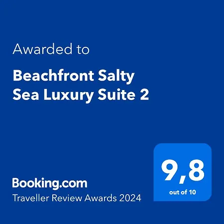 Beachfront Salty Sea Luxury 2 *