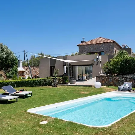 Lithari Luxury With Private Pool, Your Perfect Retreat, Crete Villa