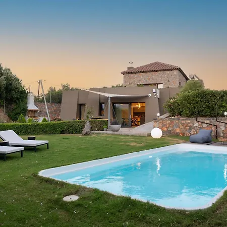 Lithari Luxury With Private Pool, Your Perfect Retreat, Crete Villa