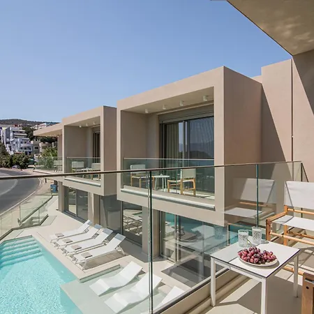 Beachfront Edem Dedicated Space - Heated Pool * Agios Nikolaos (Crete)