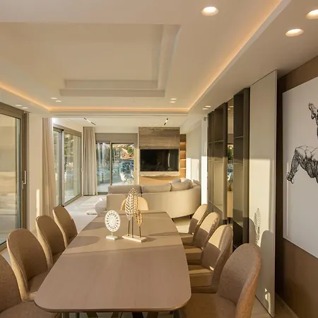 Beachfront Edem Dedicated Space - Heated Pool Villa Agios Nikolaos (Crete)